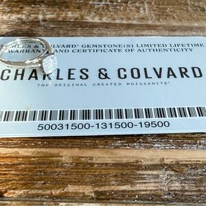 Charles & Colvard Moissanite Ring